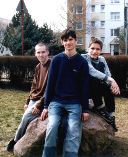 Das CodingCrew.de-Team: Mario Laschinske (Lasche), Steve Kr&uuml;ger (Kr&uuml;sty), Marty Winkler (Marwin)