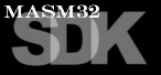 MASM32 SDK